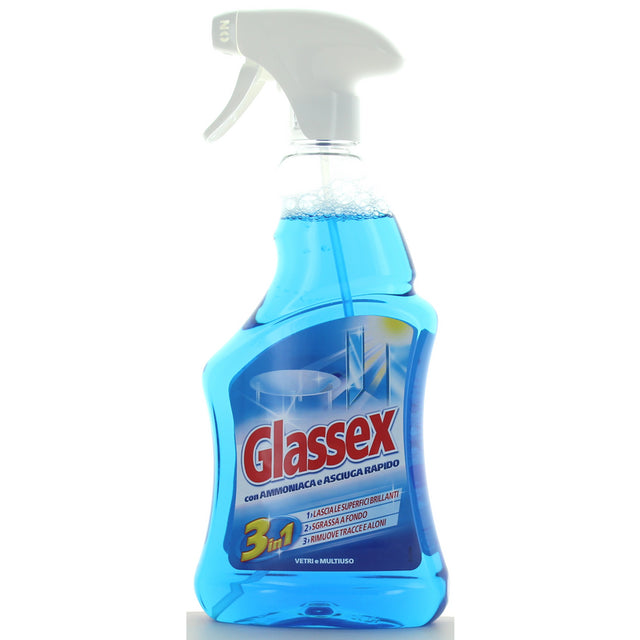 Glassex Vetri Spray Classico con Ammoniaca 500ml