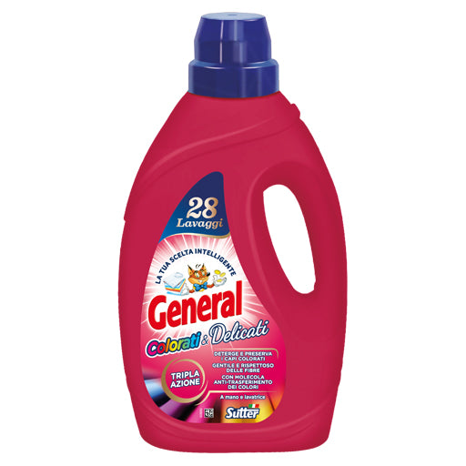 General Lavatrice 1,400Lt Colorati&Delicati