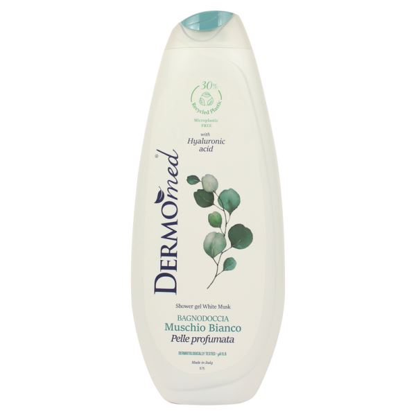 Dermomed Bagnoschiuma 650ml Muschio Bianco