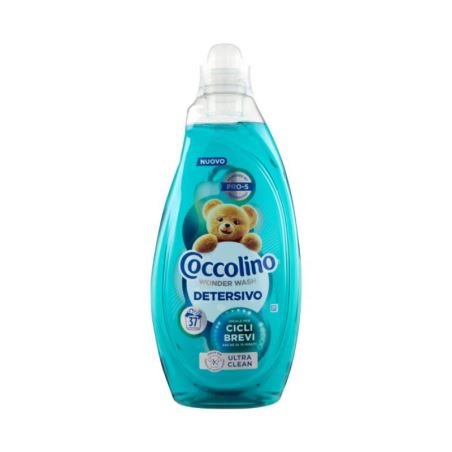 Coccolino Liquido Lavatrice Cicli Brevi 37 Lavaggi Ultra Clean 1,480Lt