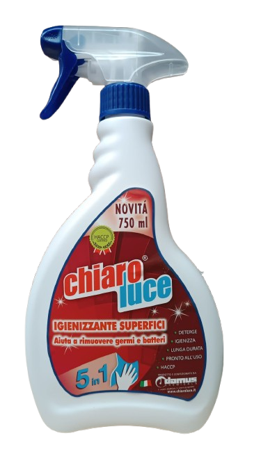 Chiaro Luce Sgrassatore Spray Igienizzante Multi Superfice 750ml flacone