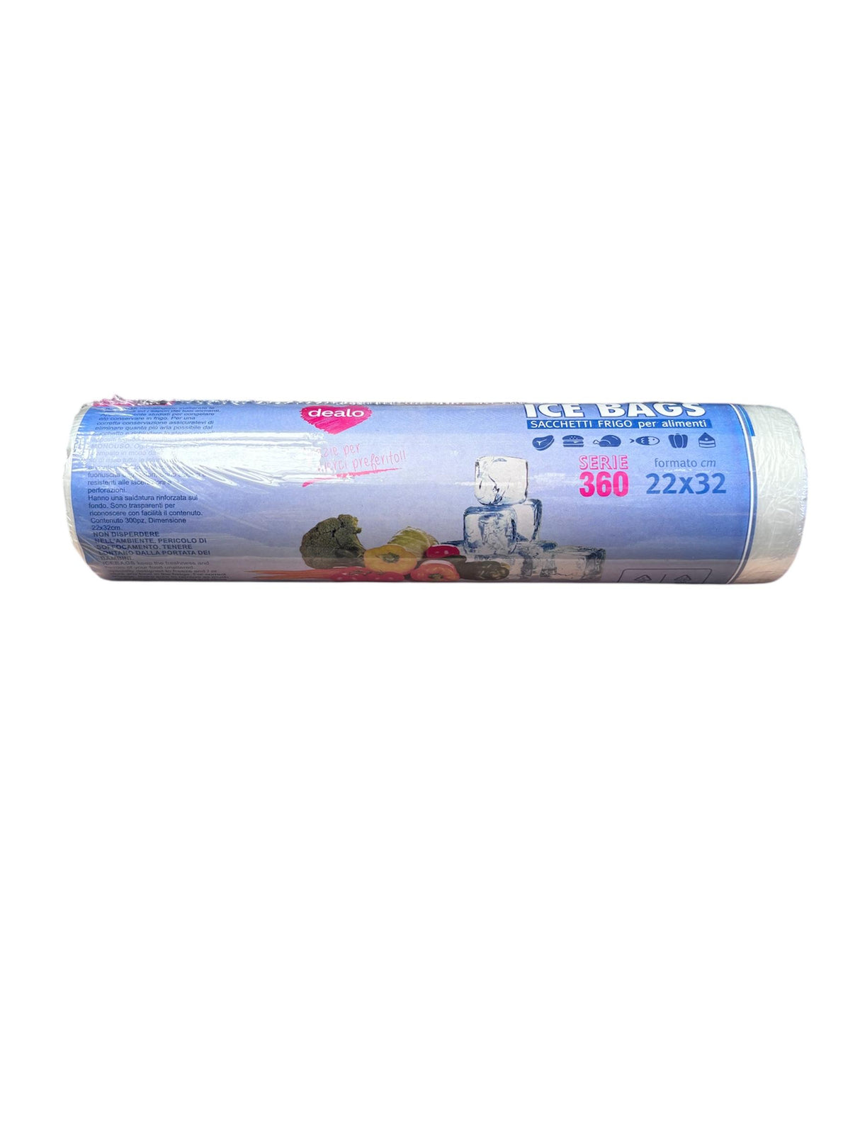 Dealo Sacchetti Frigo Ice Bags 22x32 x360 Pz