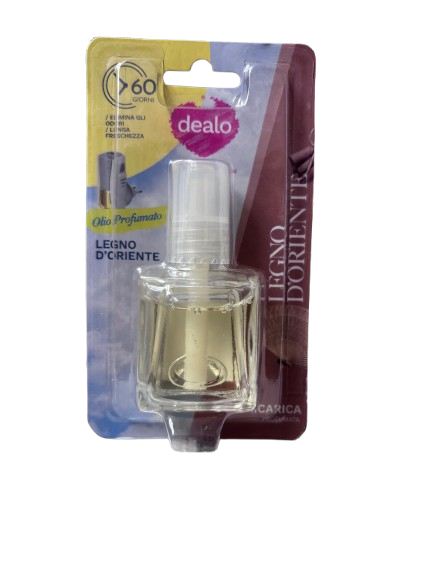Dealo Pur Deodorante Elettrico Ricarica Liquida Legno D'Oriente