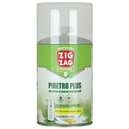 Zig Zag Insetticida Repellente Piretro Plus Erogatore Automatico Ricarica 250ml