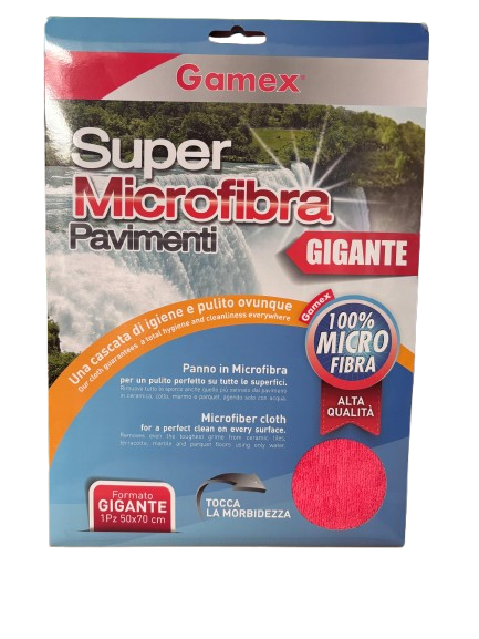 Gamex Super Microfibra Pavimenti Gigante 50x70