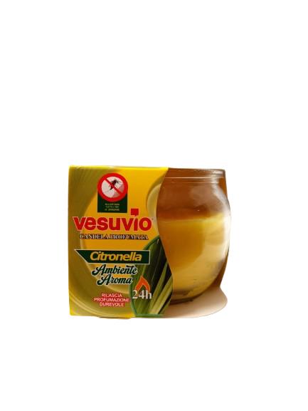 Vesuvio Candela Profumata Alla Citronella In Vasetto