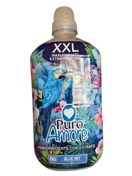 Puro Amore Ammorbidente Concentrato 86 Lavaggi Blu Sky