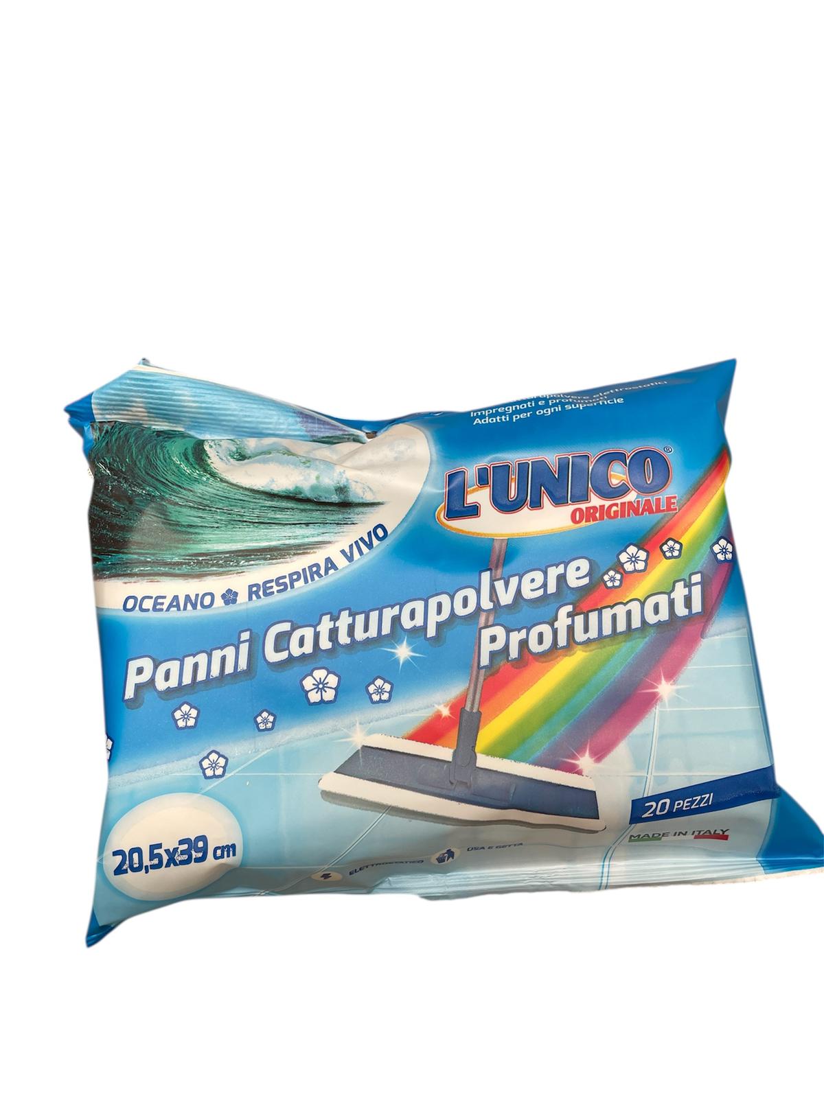 L'unico panno catturapolvere 20pz Oceano Respira vivo