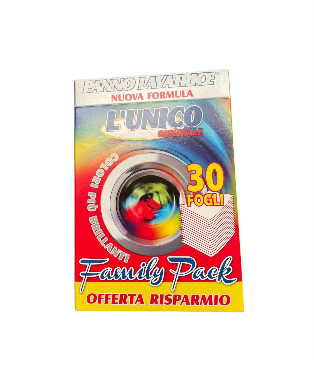 L'unico fogli cattura colori 30pz Family Pack