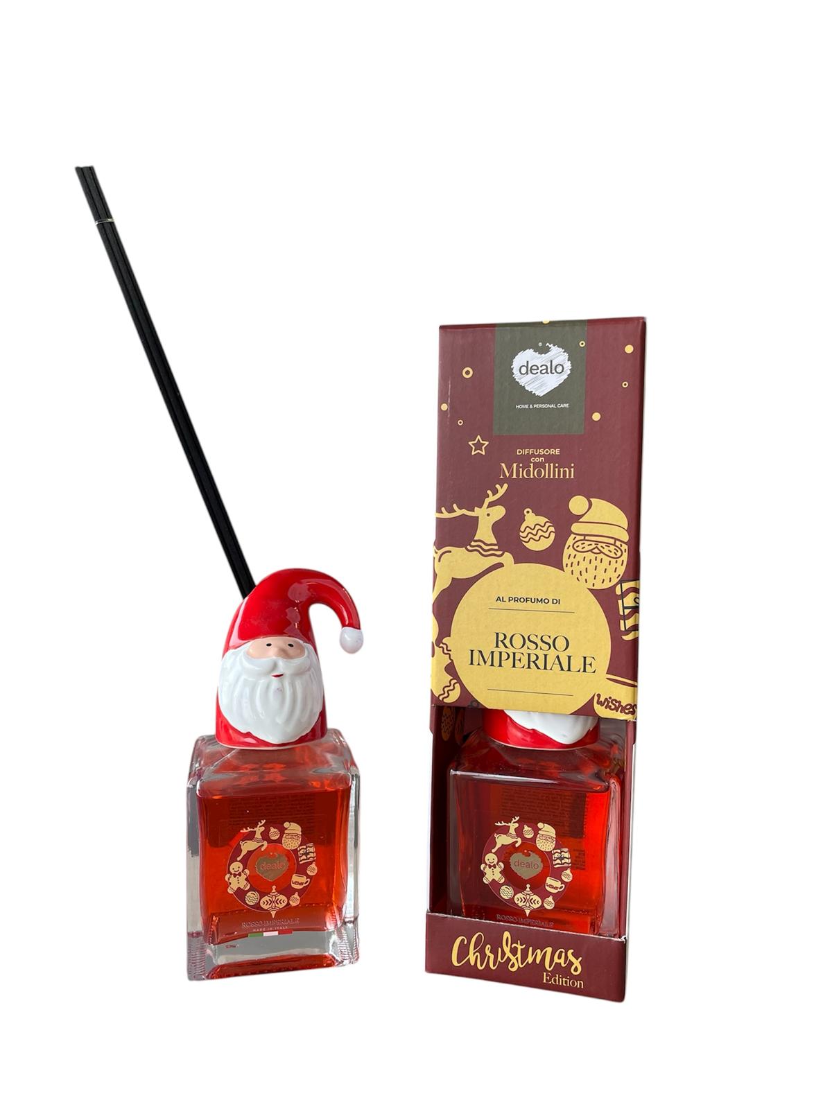 Dealo profumatore con stecchetta Babbo Natale 200 ml