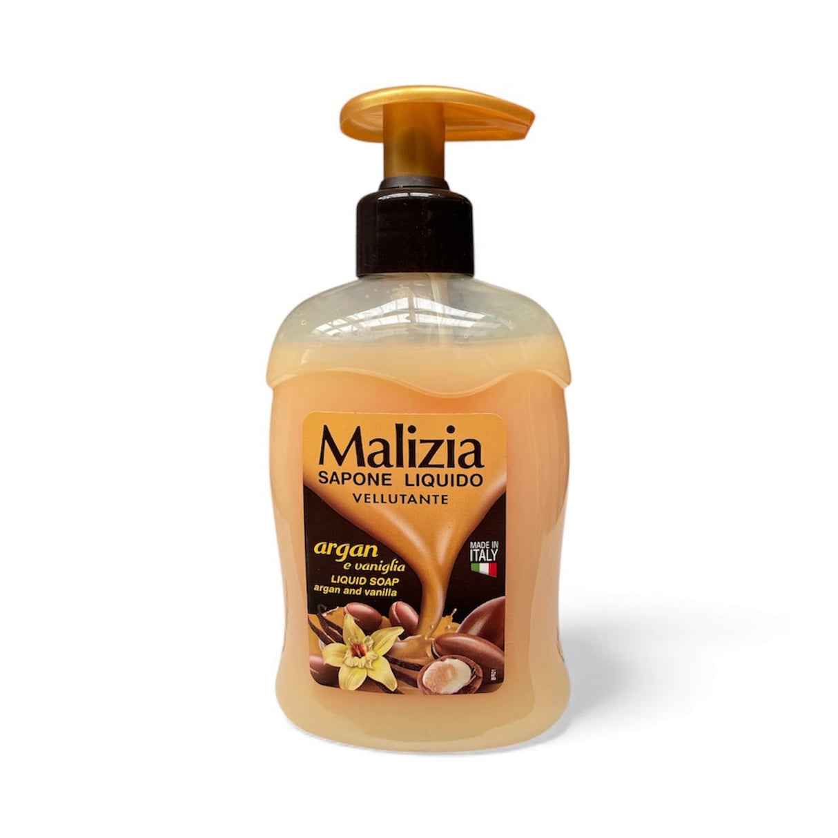 Malizia sapone per le mani 300ML Argan e Vaniglia