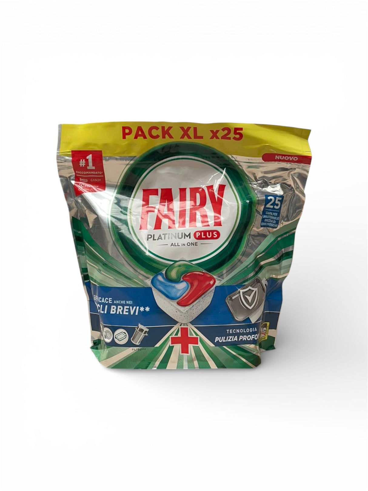 Fairy Platinum plus caps per lavastoviglie 25pz