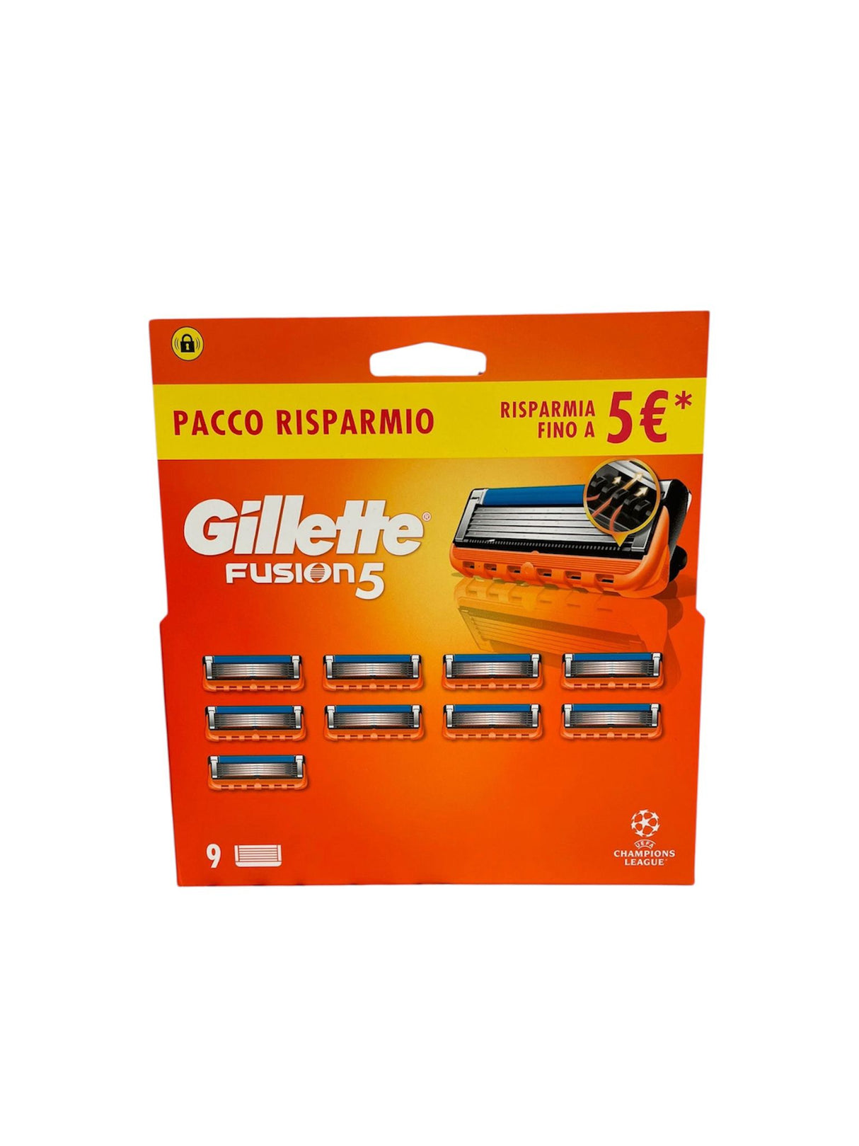 Gillette fusion5 x9