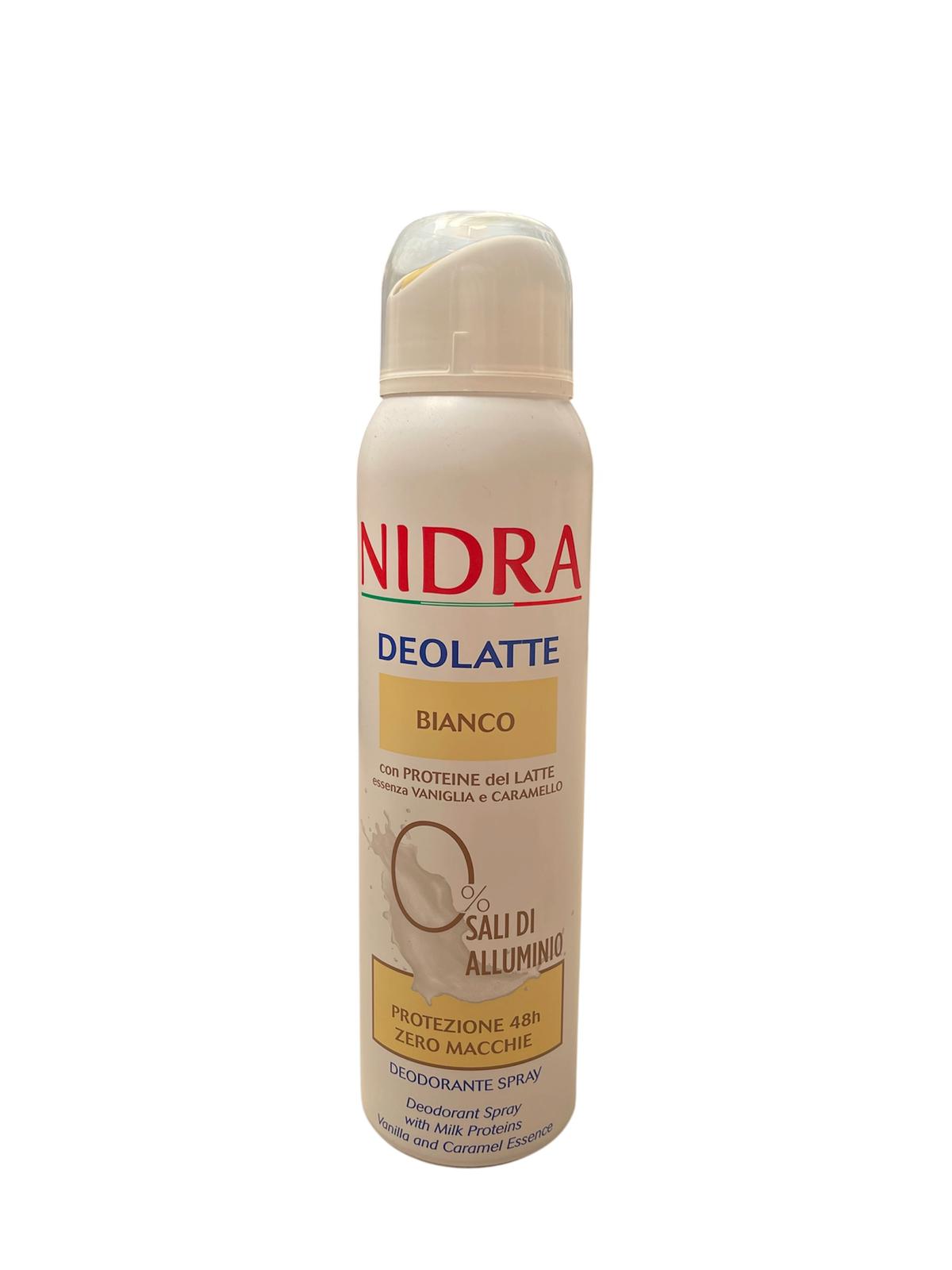 Nidra Deodorante spray Bianco 150ml