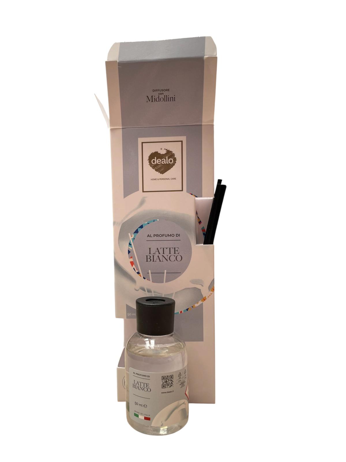 Dealo profumatore per ambienti Bianco latte 50ml