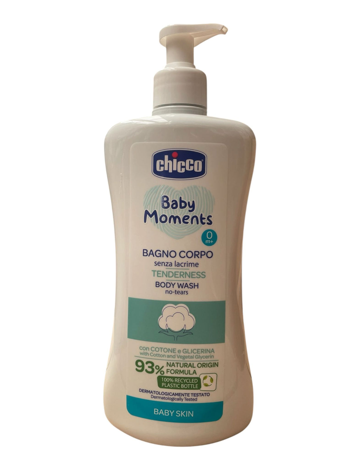 Chicco bagnoschiuma 500ml tenerezza