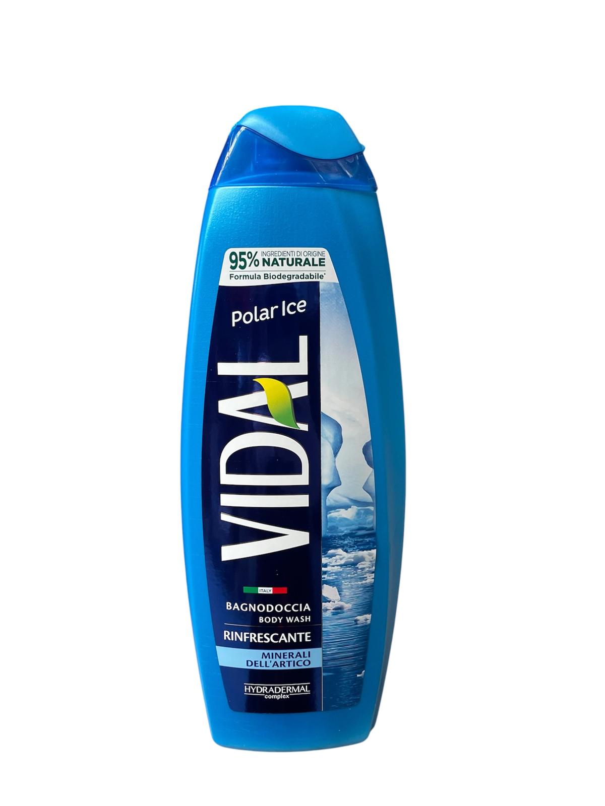 Vidal bagnoschiuma 500ml minerali dell'artico