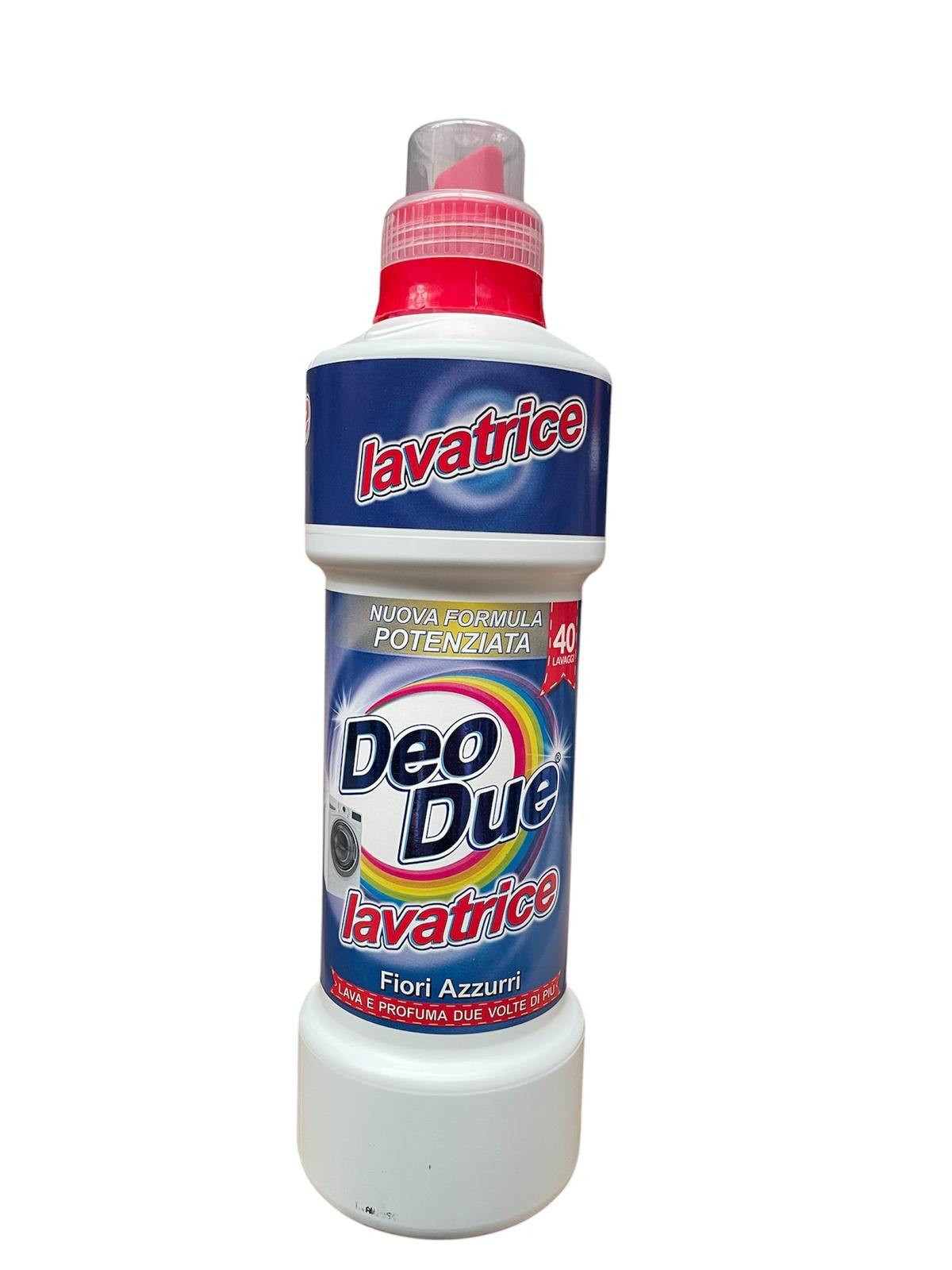 Deo due lavatrice fiori azzurri 1 Lt 40 lavaggi