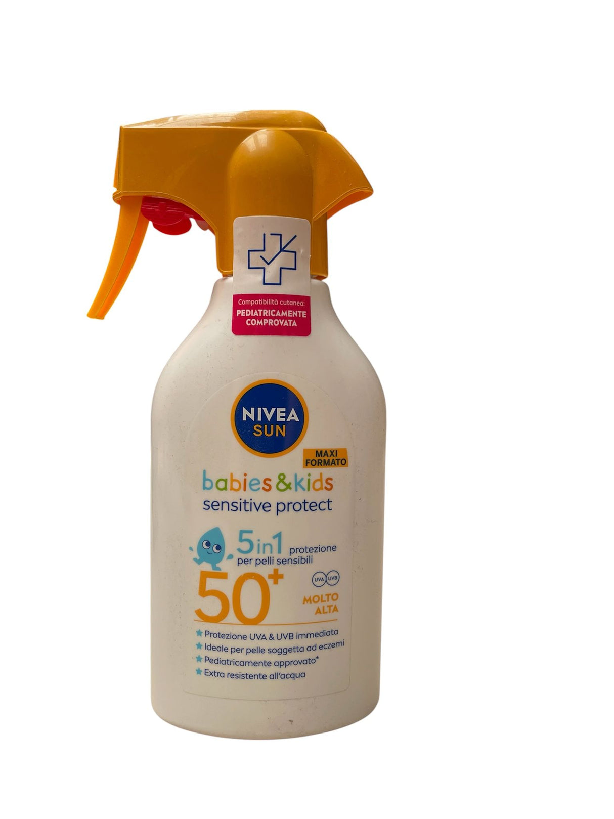 Nivea Sun Trigger Solare babies&kids sensitive protect 270ml FP50+ Alta Spray