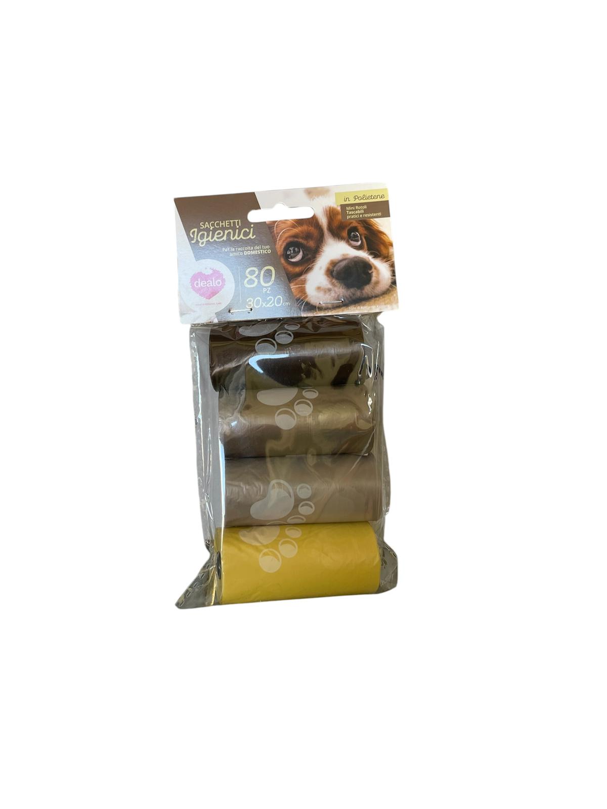 Dealo 80 Sacchetti Cani x4pz