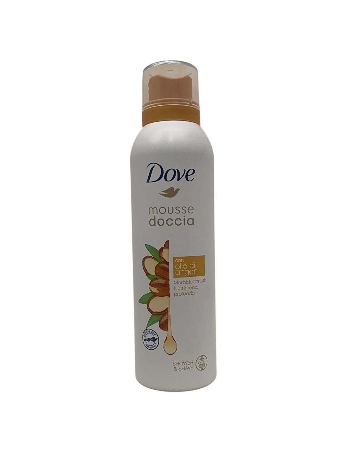 Dove bagnodoccia mousse 200 Ml Olio di Argan