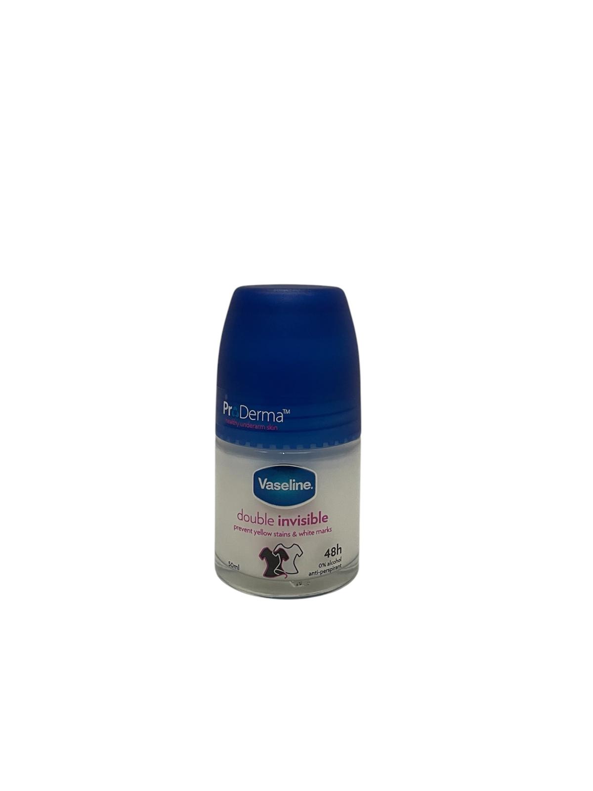 Vaseline deodorante roll on 50 ml double invisible
