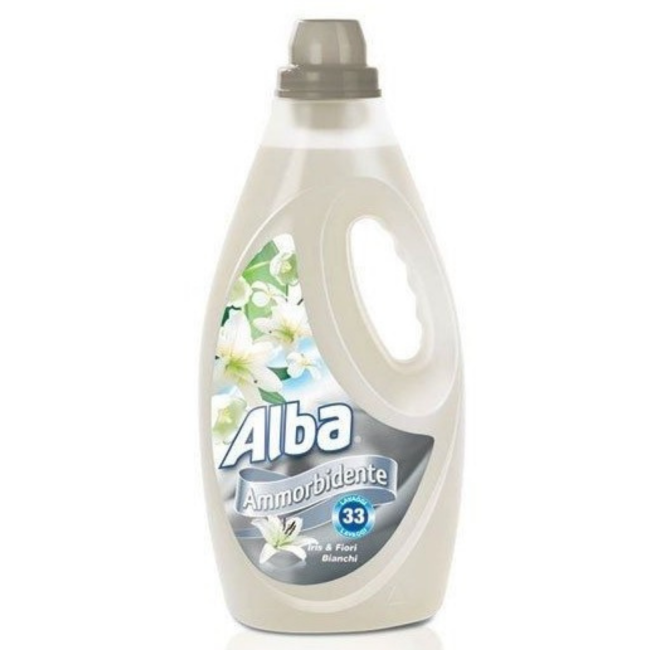 Alba Ammorbidente Iris&Fiori Bianchi 33 Lavaggi 1850ml