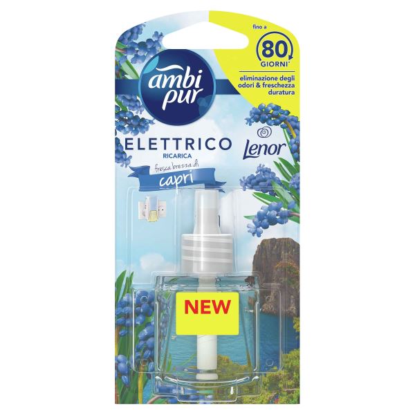 Ambipur Elettrico Ricarica 20ml Capri