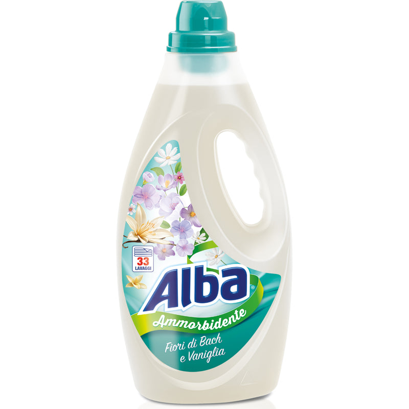Alba Ammorbidente Vaniglia&Fiori Bach 33 Lavaggi 1850ml
