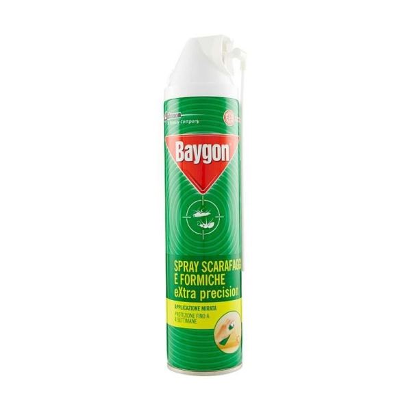 Baygon Insetticida Spray 400ml Scarafaggi & Formiche Precision Italy