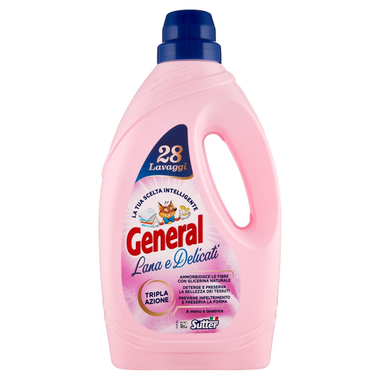 General Lavatrice 1,400Lt Lana&Delicati Rosa