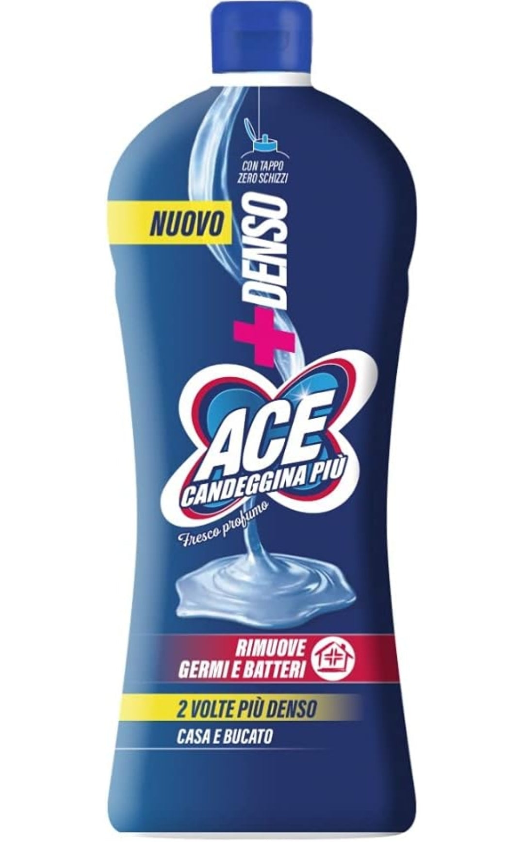 Ace Candeggina Più Denso Squeeze Aroma Fresco Profumo 1 lt