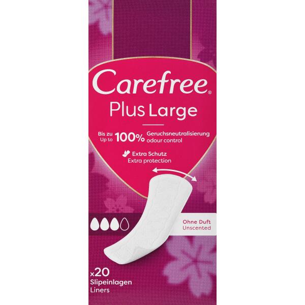 Carefree Salvaslip Maxi Plus Large x20pz