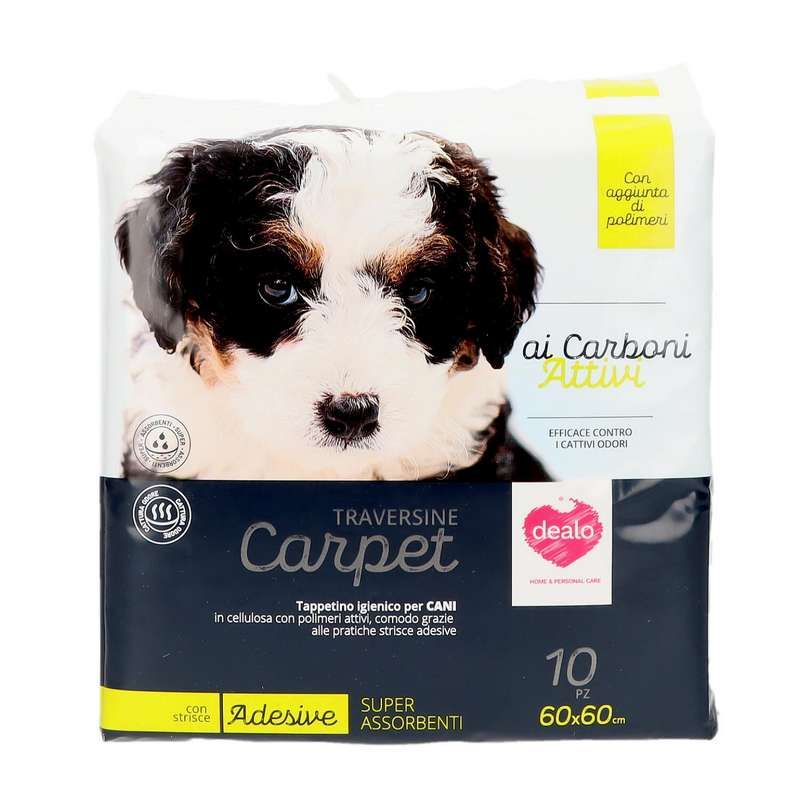 Dealo Tappetino Cani 60x60 Carbone