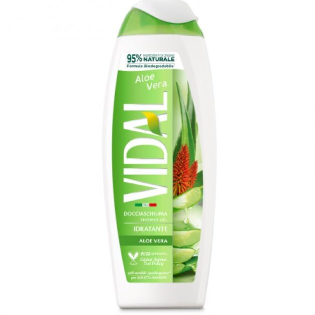 Vidal Bagnoschiuma 500ml Aloe Vera