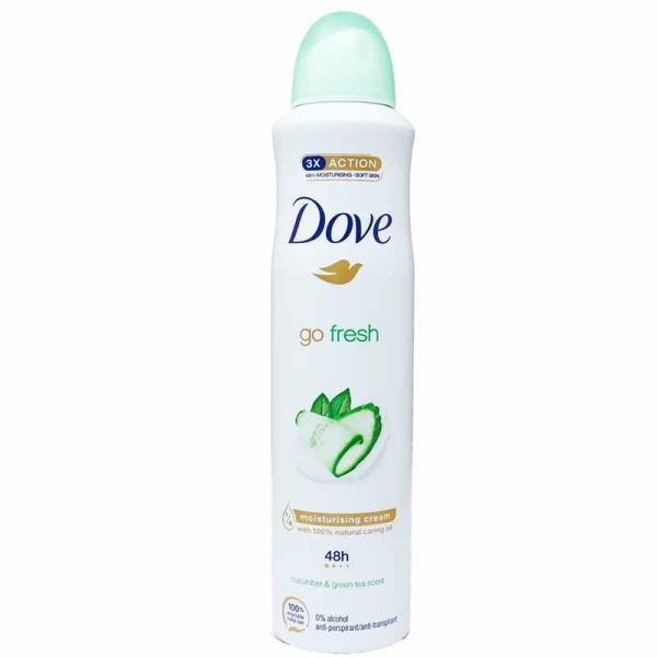 Dove Deodorante Spray Go Fresh Verde Cetriolo 200ml Italiano