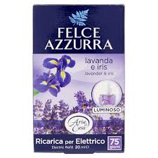 Felce Azzurra Elettrico Ricarica Lavanda & Iris