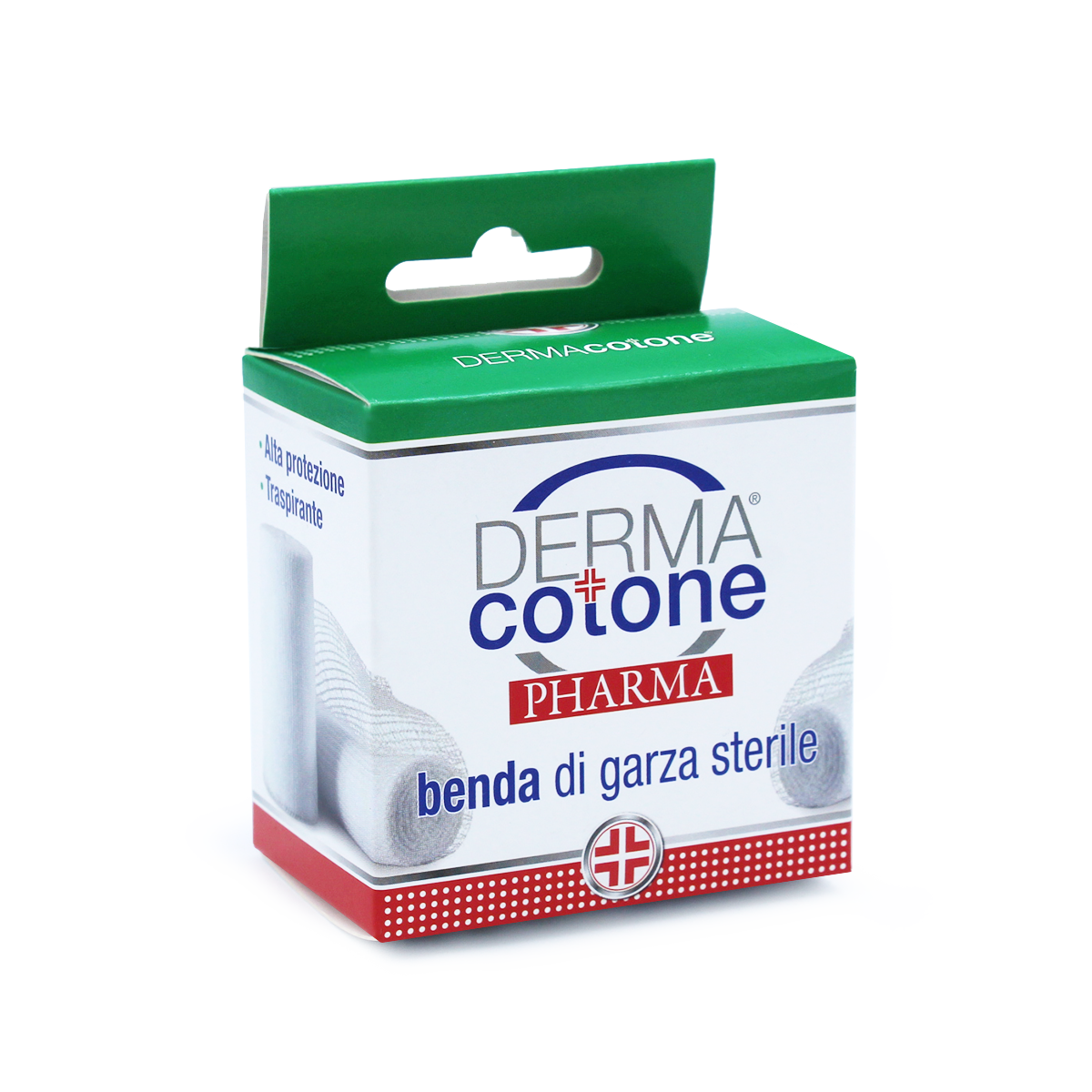 Dermacotone Pharma Benda Di Garza Sterile 2pz 6cmx4mt
