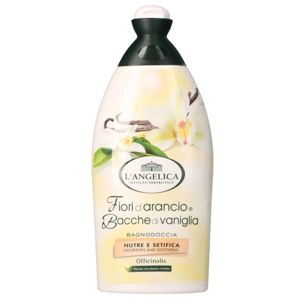 Angelica Bagnoschiuma 500ml Fiori D'Arancio&Bacche Di Vaniglia
