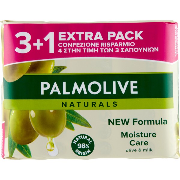 Palmolive Saponette 90gr 4Pz Oliva