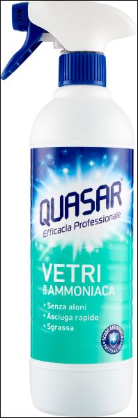 Quasar Vetri Con Ammoniaca Spray 580ml