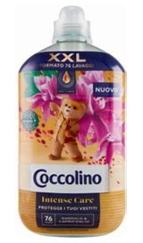 Coccolino Ammorbidente Concentrato Sandalo & Caprifoglio-1750ml XXL 76 lavaggi