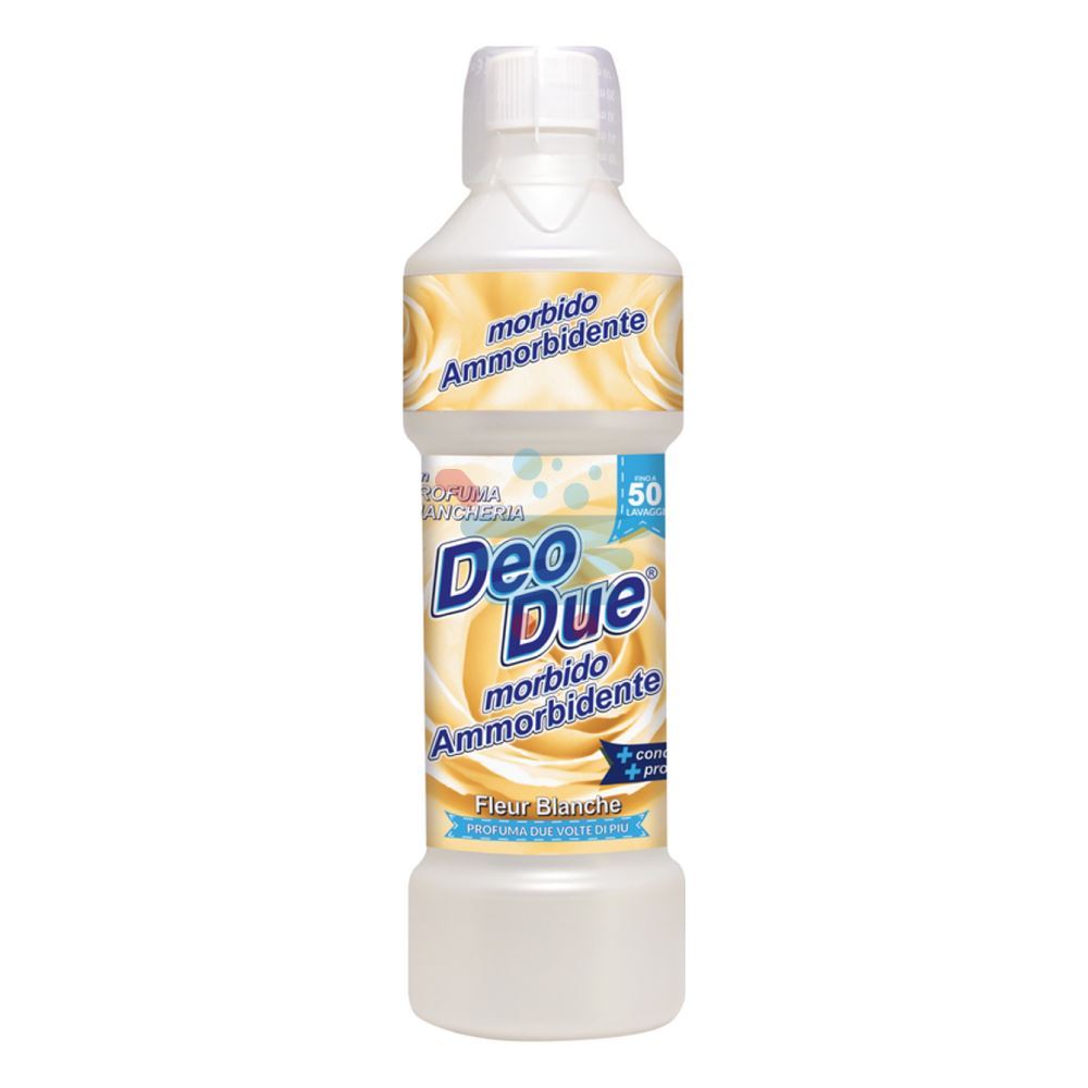 Deo Due Ammorbidente Concentrato 1Lt Fiori Bianchi