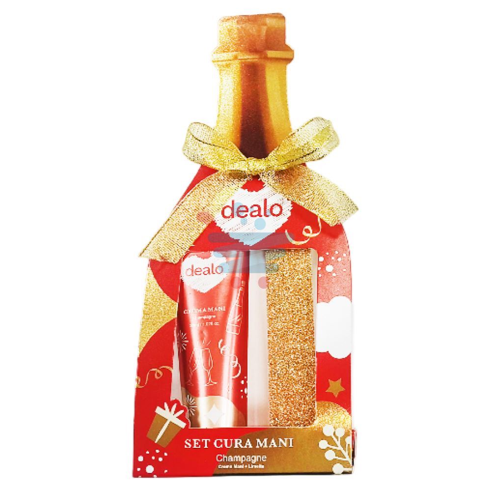 Dealo Set Crema Mani+Limetta Red