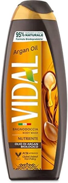 Vidal Bagnoschiuma 500ml Olio D'Argan