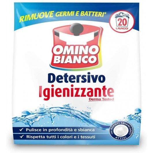 Omino Bianco Polvere Igienizzante 20 Misurini 1100gr