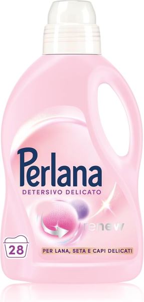 Perlana Detersivo Liquido Lana&Delicati Rosa 28lavaggi 1,400Lt