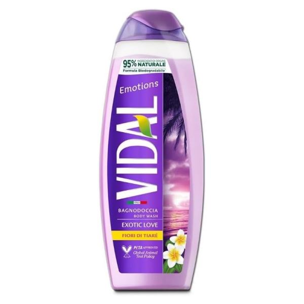 Vidal Bagnoschiuma 500ml Fiori Di Tiare'