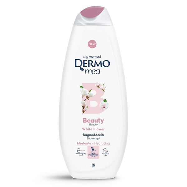 Dermomed Bagnoshiuma 650ml Fiori Bianchi