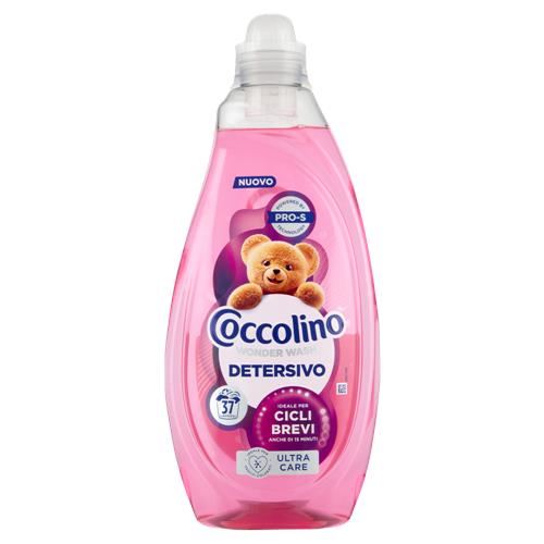 Coccolino Liquido Lavatrice Cicli Brevi 37 Lavaggi Ultra Care 1,480Lt